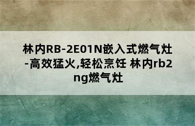 林内RB-2E01N嵌入式燃气灶-高效猛火,轻松烹饪 林内rb2ng燃气灶